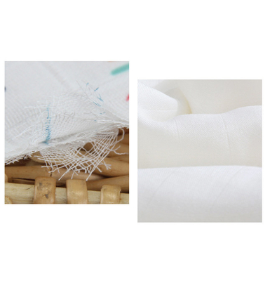 Breathable 6 слоев крепируют марлю ткани марли Swaddle ткань 40SX40S