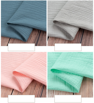 Breathable хлопко-бумажная ткань Crinkle одеялом марли двора 156X120 большим