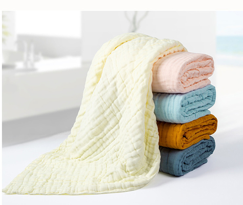 Breathable 6 рангов слоя ткань марли хлопка Crinkle для спального мешка