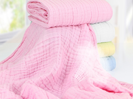 Breathable 6 рангов слоя ткань марли хлопка Crinkle для спального мешка