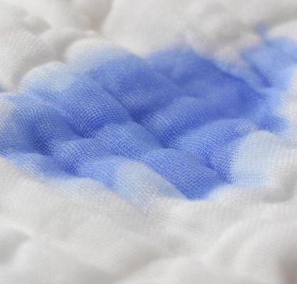 100% хлопок Swaddle ткань 4 слоя одеяла сна 215gsm Newborn