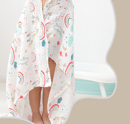 Сделанные по образцу дети 40S Swaddle раздражать ткани марли не Biodegradable