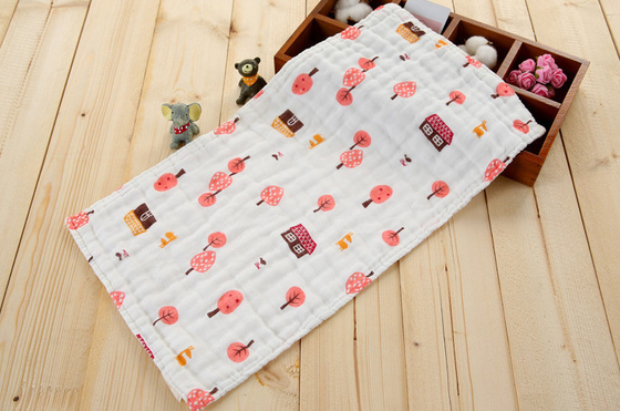 Естественный бамбук хлопка 40S Swaddle одеяло для новорожденного Breathable