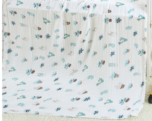 Отсутствие дневного агента Swaddle засыхание полотенец ванны младенца ткани марли быстрое