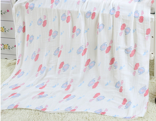 Отсутствие дневного агента Swaddle засыхание полотенец ванны младенца ткани марли быстрое