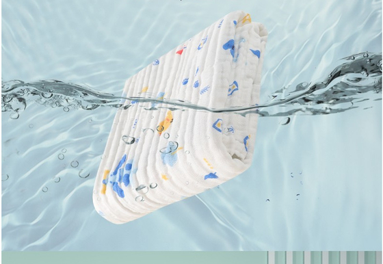5 слоев ткани марли 240GSM тонкой Swaddle ткань одеяла Breathable
