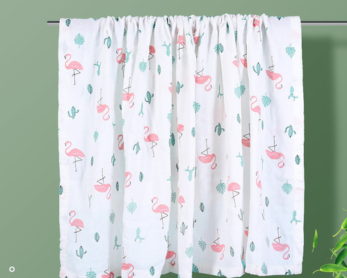 Ткань марли crinkle 100% хлопок 120GSM двойная отсутствие агента Fluoscent
