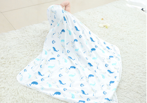 Хлопок младенцев 40S чистый ткань марли 4 слоев для статического Newborn одежд анти-